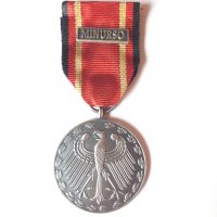 j269 Orden Bundeswehr Einsatzmedaille UNPF bronze mit Etui und Bandspange